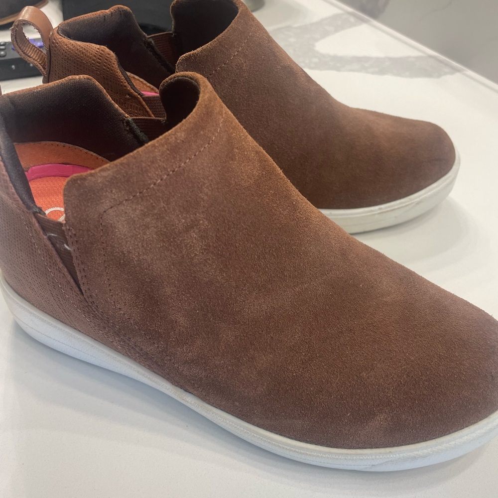 Ryka Brown Suede Women's Sneakers